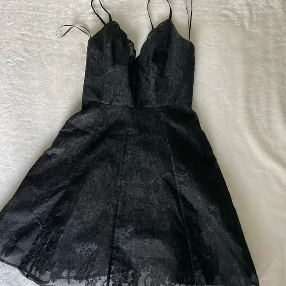 KEEPSAKE the Label Black Lace Mini Dress
